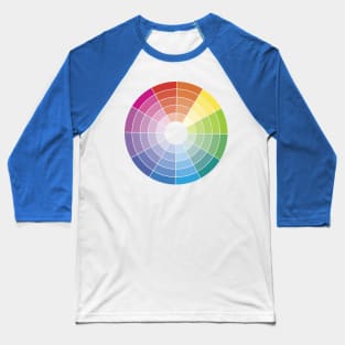 Color Wheel P R t shirt Baseball T-Shirt